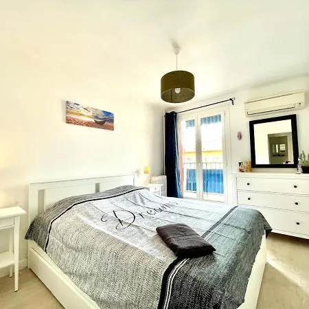 Le Coeur De Golfe Juan - Aircon - 9 Min To Sea Apartamento Vallauris