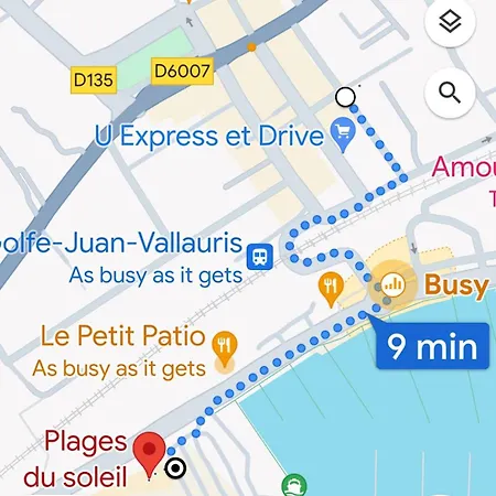 Le Coeur De Golfe Juan - Aircon - 9 Min To Sea Apartamento Vallauris