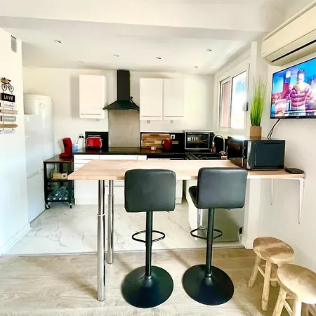 Le Coeur De Golfe Juan - Aircon - 9 Min To Sea Apartamento